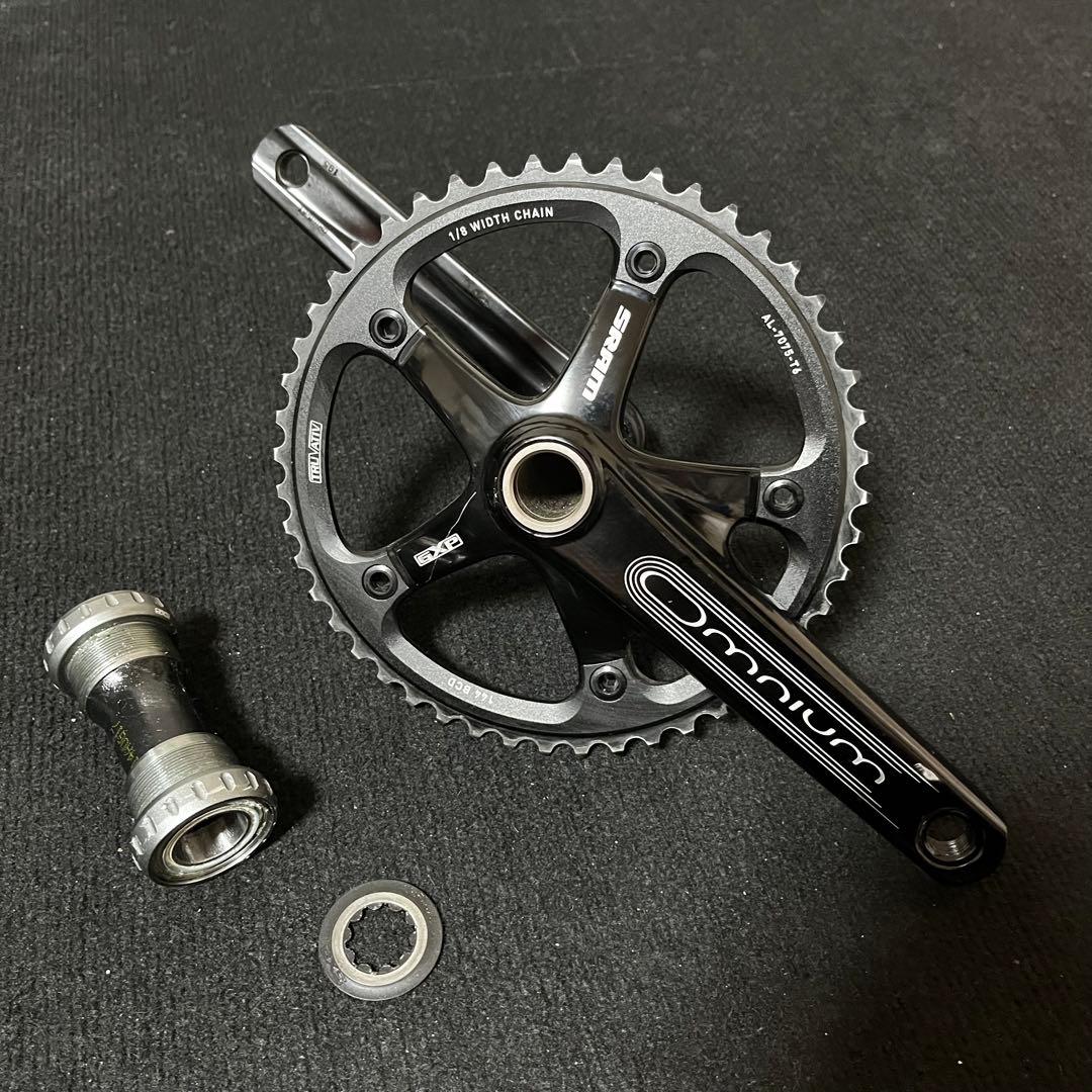 SRAM OMNIUM 165mm BB チェーンリング付