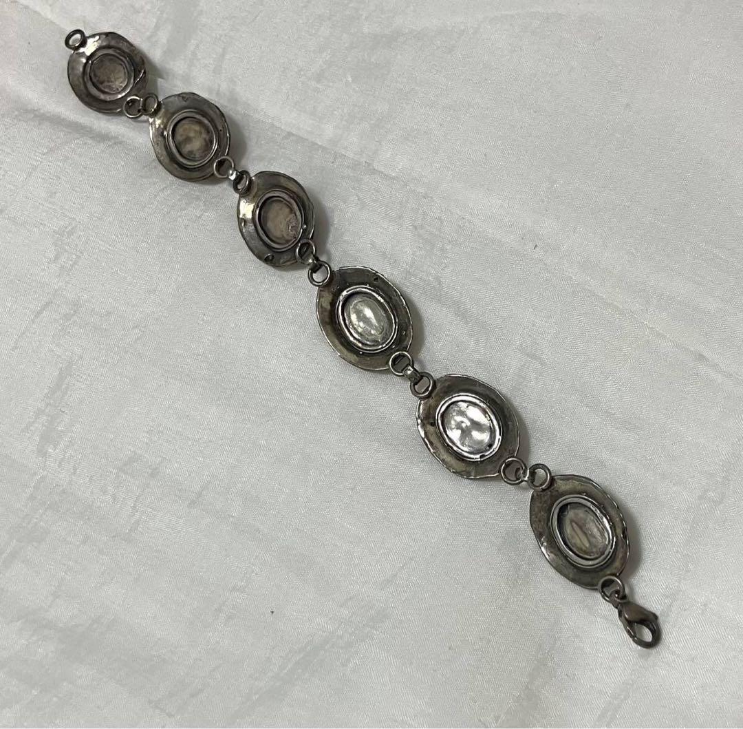 アンティークヴィンテージ☆琥珀ブレスレット