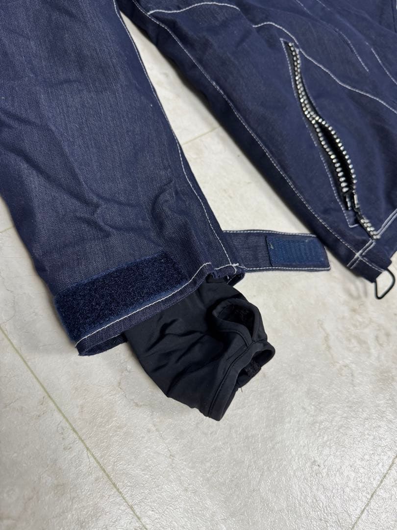 【ZEXスワロフスキー】⭐️激レア　上衣Ｍ・下L スノーボードウェアセット スカル