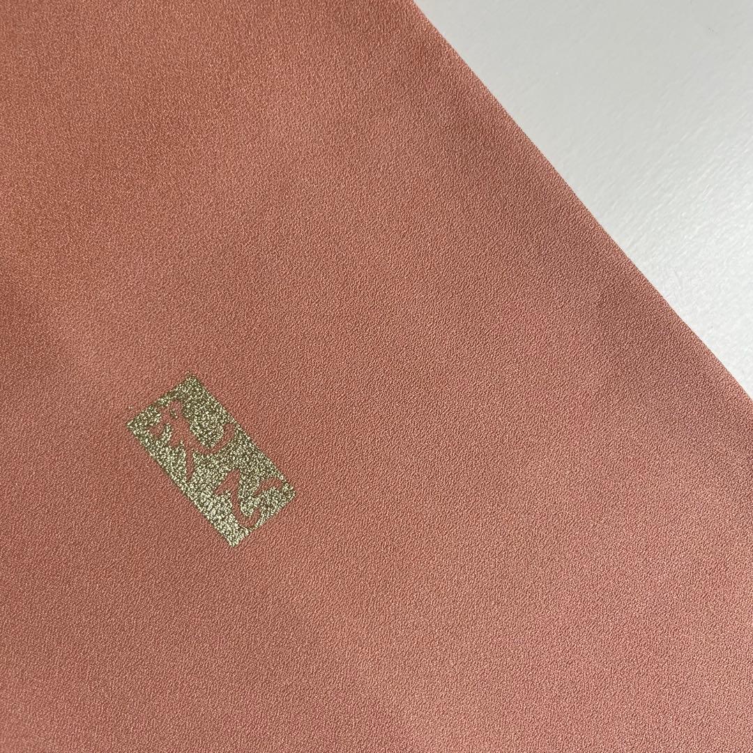 落款あり 【金彩友禅 和田光正 】付下げ 牡丹文様 正絹 裄65.5 v118