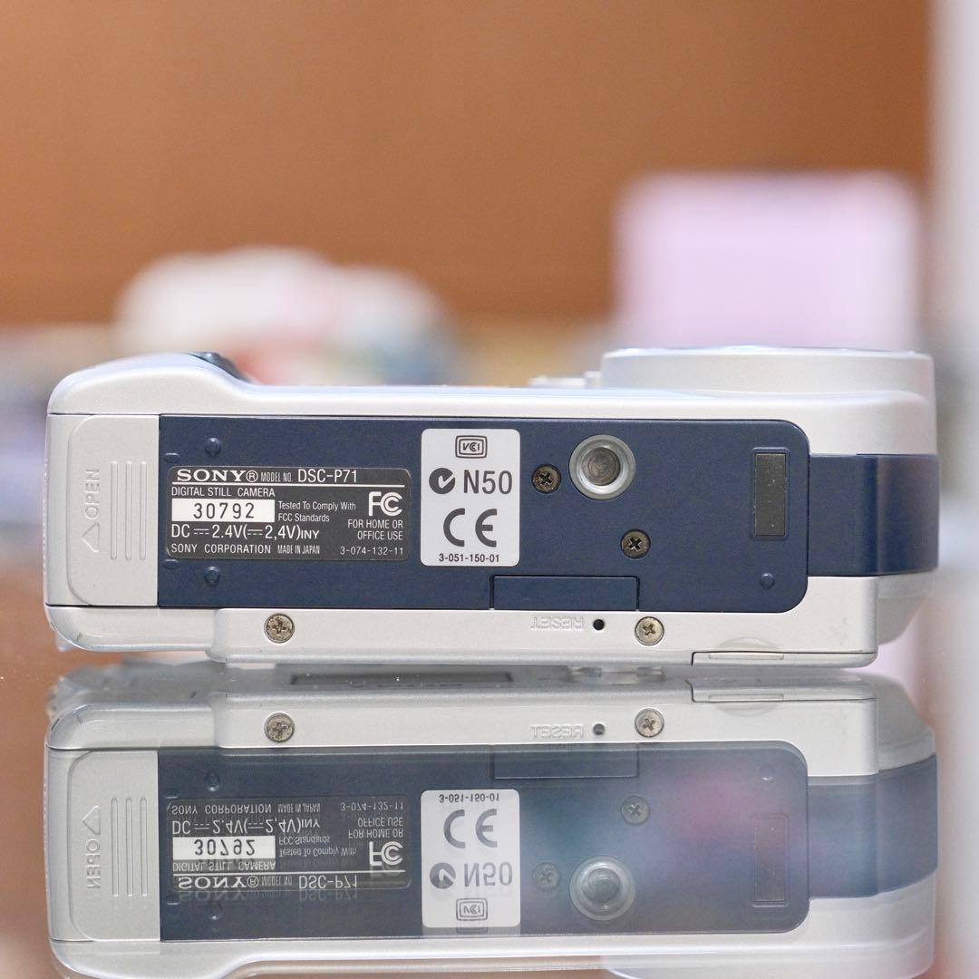 美品 動作品 平成レトロ CCD Y2K SONY Cyber−Shot P71