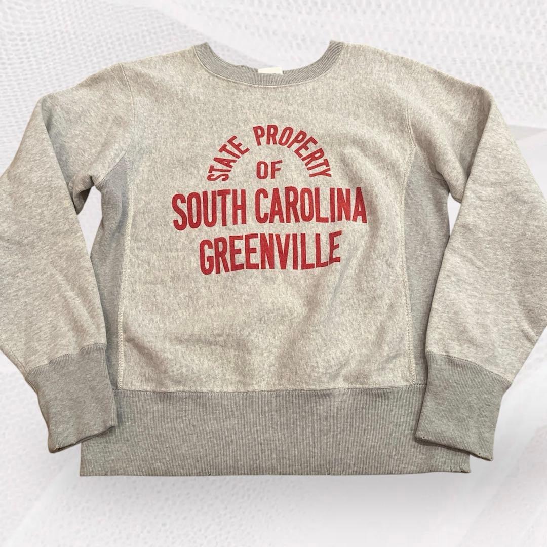 Champion リバースウィーブ　単色タグ　 70s~80s 4段 染み込み