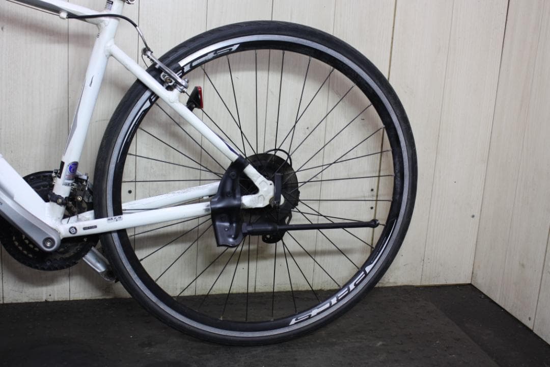 PRECISION SPORT アルミ 24速 470mm クロス WHITE