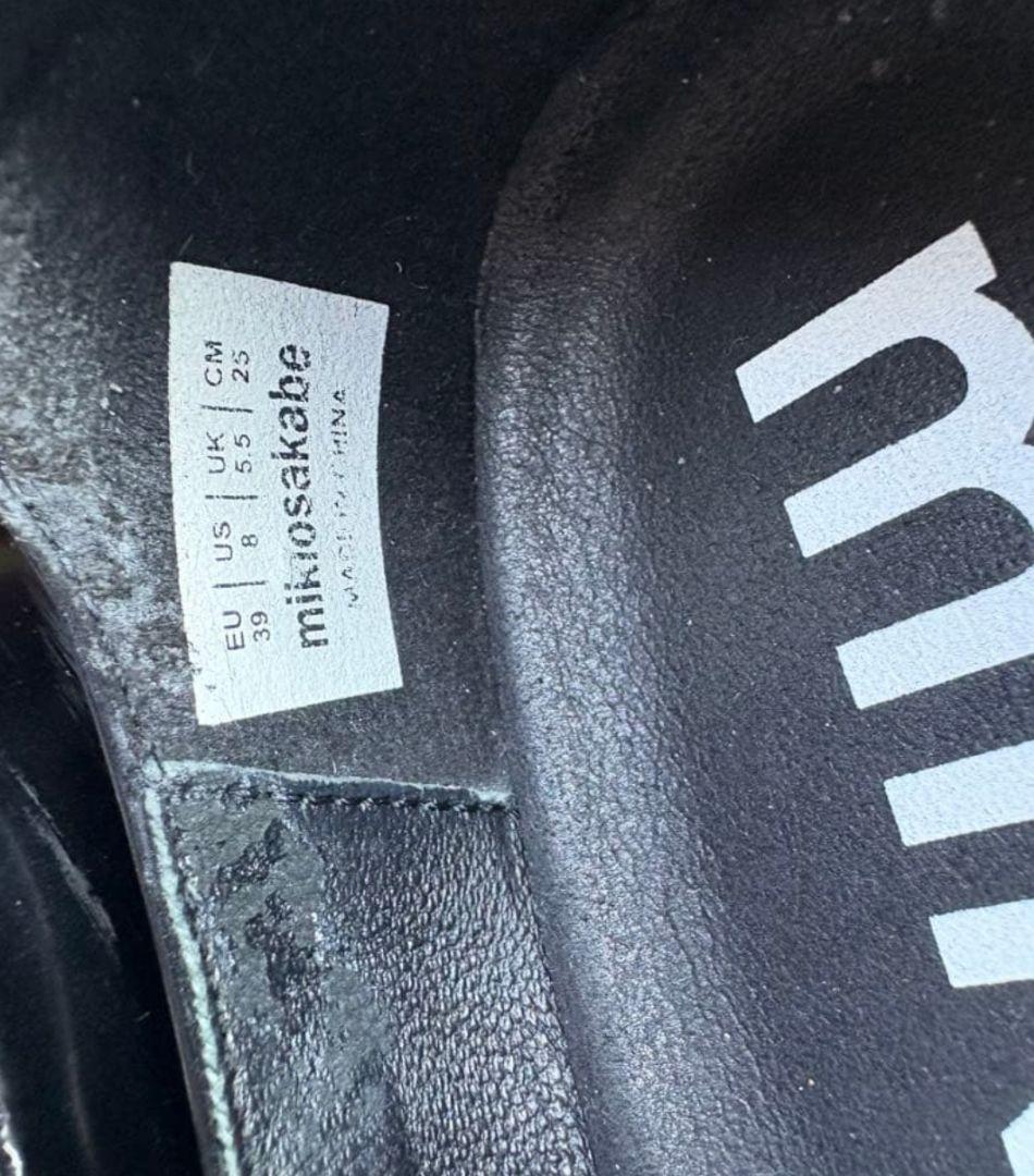 mikiosakabe ミキオサカベ Mary Jane Black　サイズ39