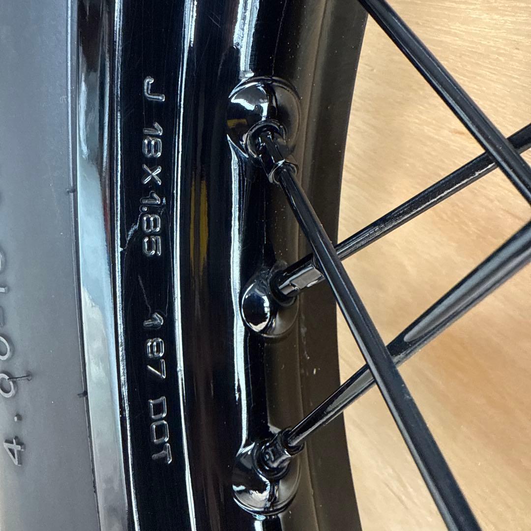 SR400•500 18インチホイール(タイヤセット)