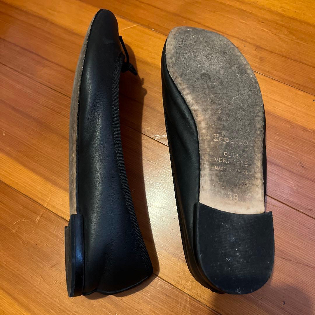 mee　レペット　黒 バレエシューズ