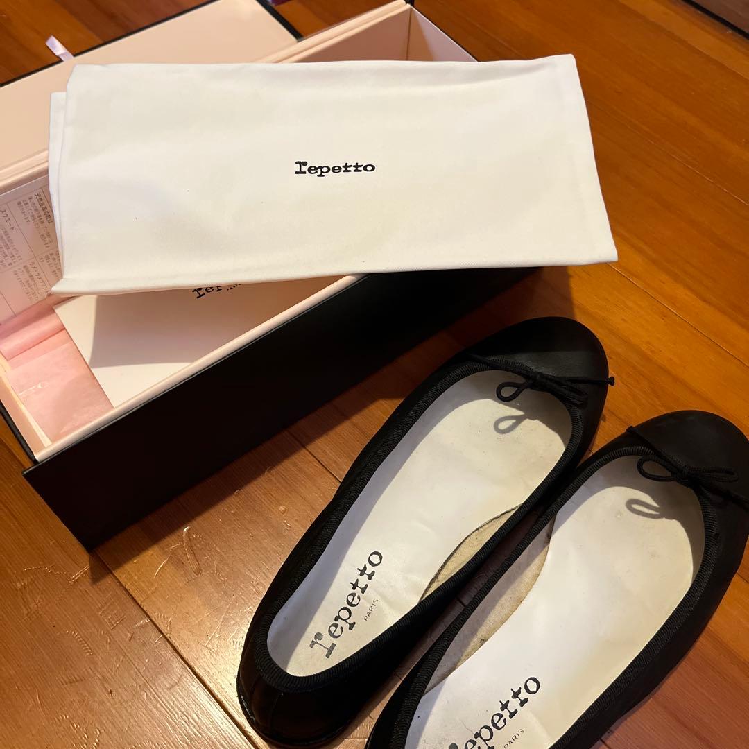 mee　レペット　黒 バレエシューズ