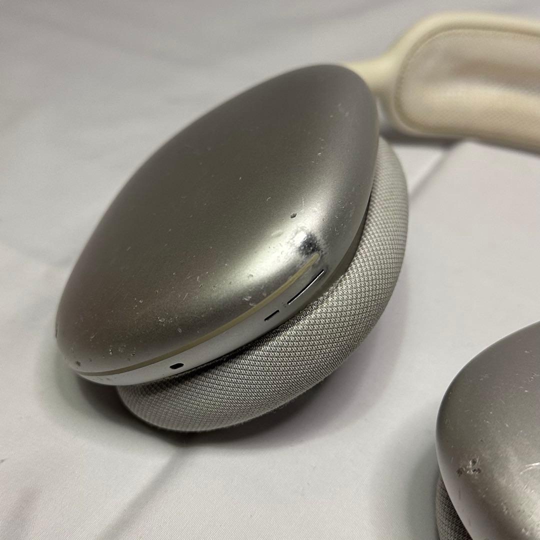 airpods max☆ホワイト☆シルバー☆箱付き☆ヘッドホン☆A2096