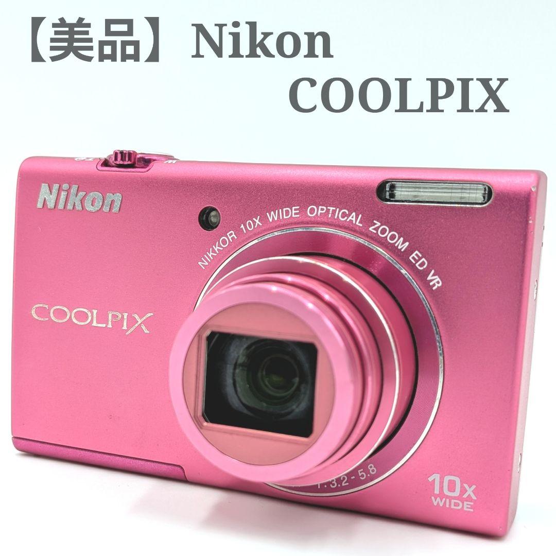 【美品】Nikon COOLPIX S6200 ピンク