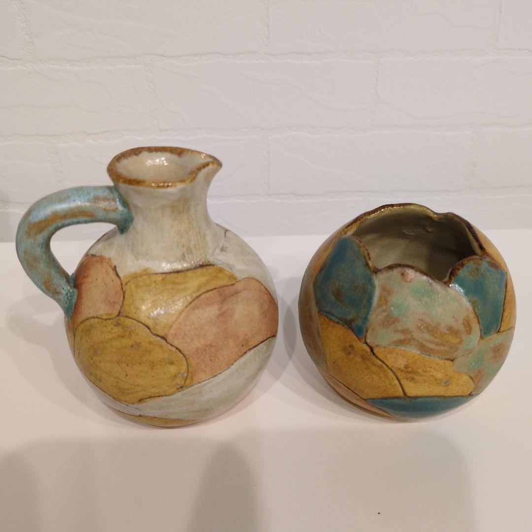 工房いろは　陶器花瓶セット