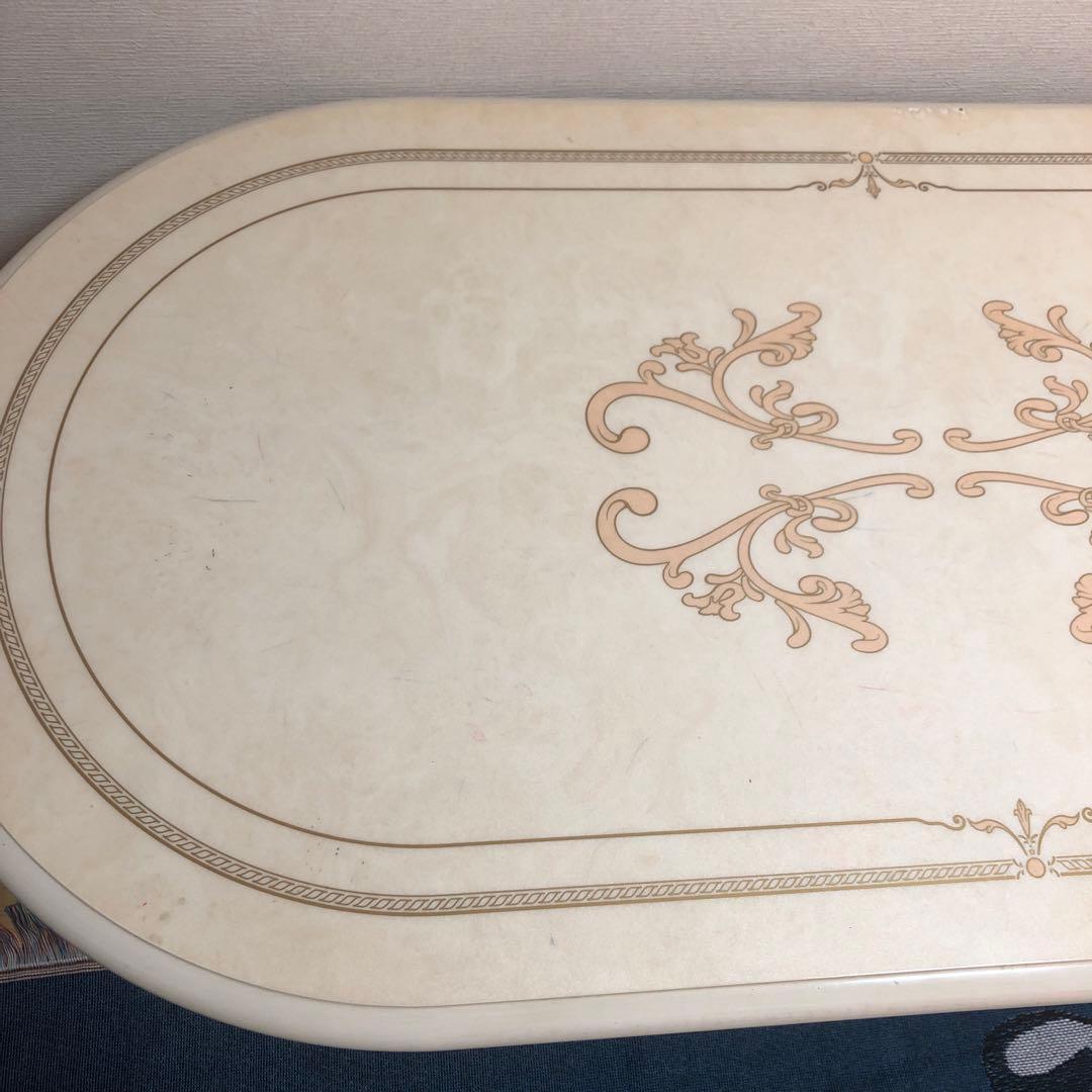 イタリア製◆サルタレッリ◆センターテーブル◆フローレンス◆ロココ調家具◆白家具