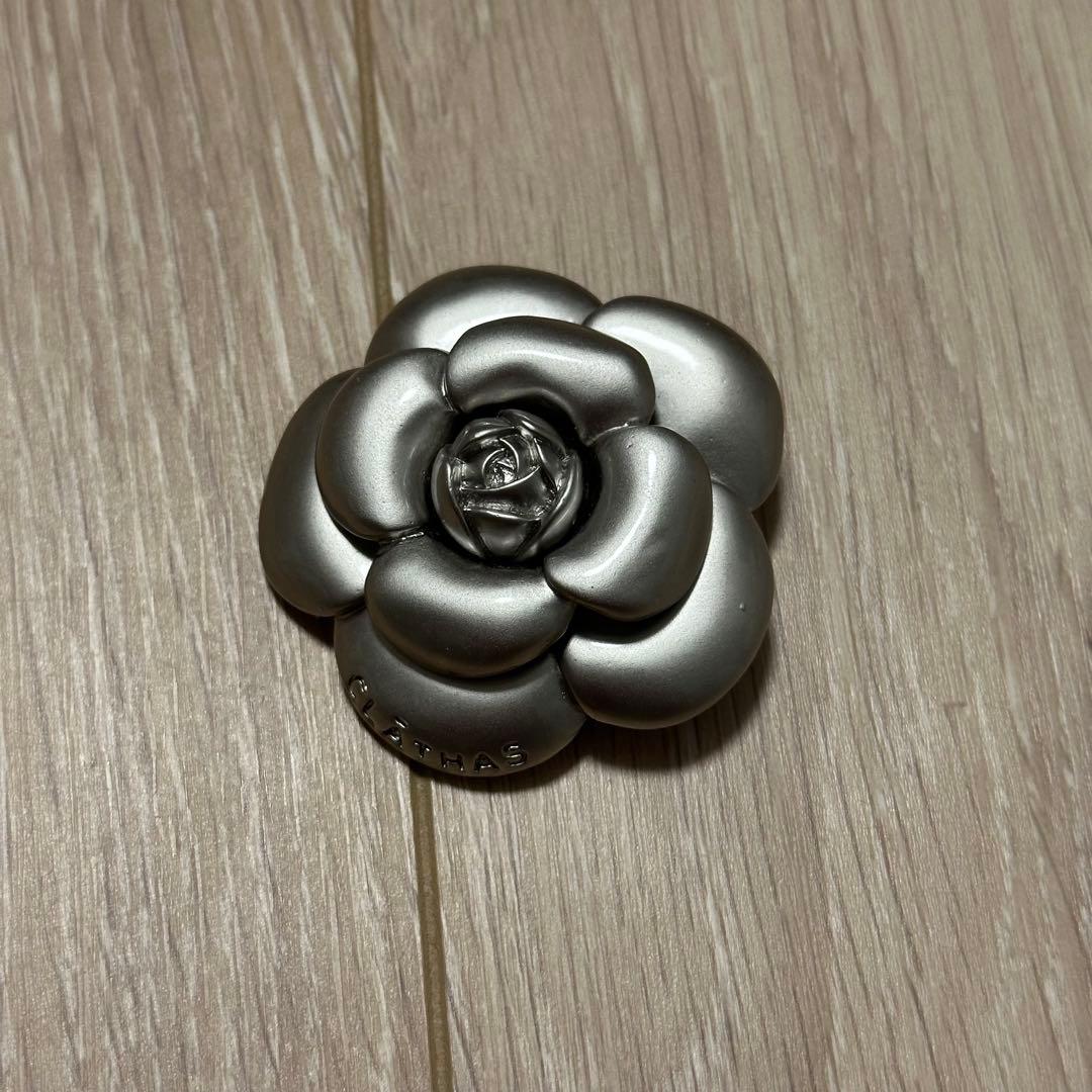 美品 レア 人気 クレイサス CLATHAS カメリアシリーズ ブローチ 4点