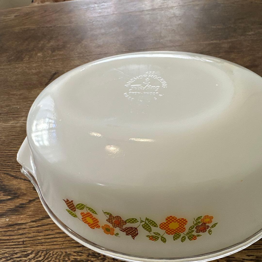 Fire-king キャセロール　No433. 2個セット