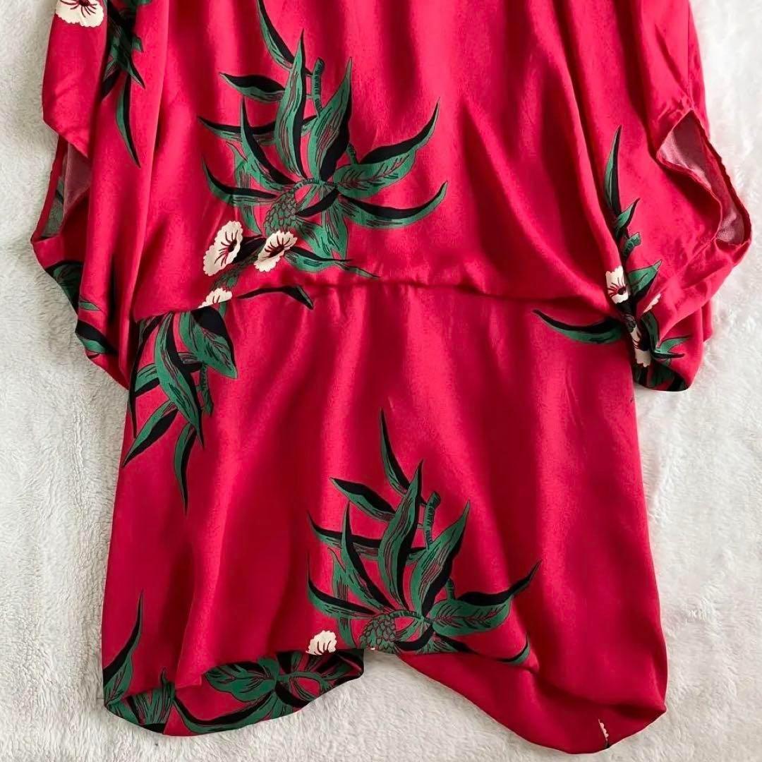 マルニ レーヨン シルク ドルマンスリーブワンピース 40 ピンク