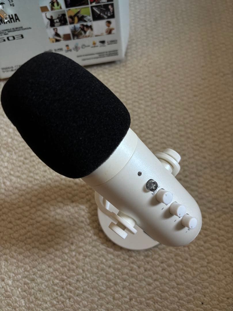 YAMAHA AG03 ミキシングコンソール　zealsoundマイクセット