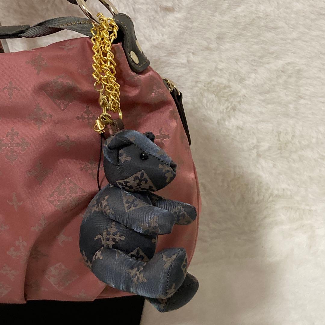 新品未使用 ラシット 2wayバッグ ショルダーバッグ チャーム russet