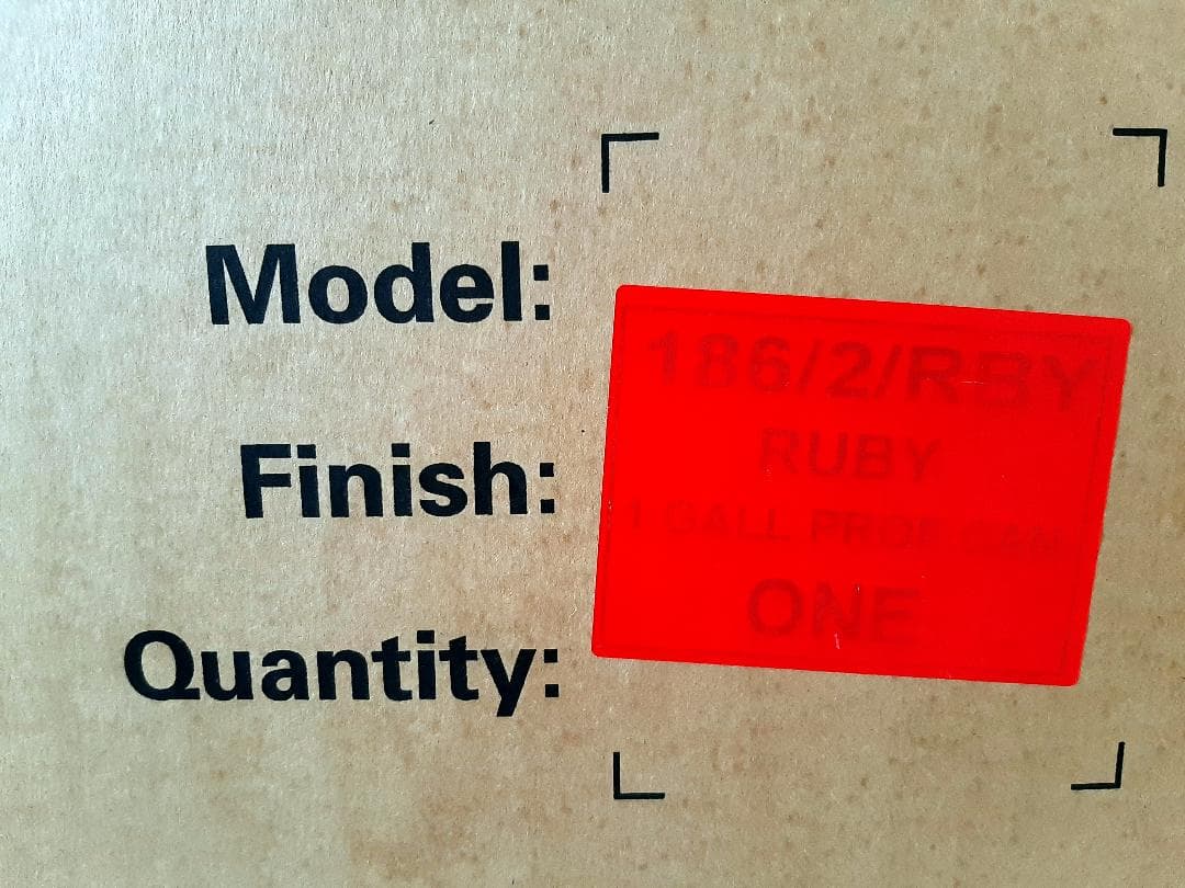 新品 廃盤 Haws ジョウロ プロフェッショナルカン 186/2 RBY