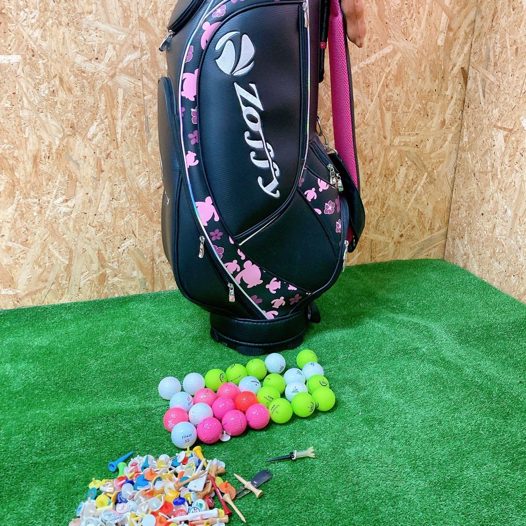 ZOFFY レディース　キャディーバッグ　ゴルフバッグ
