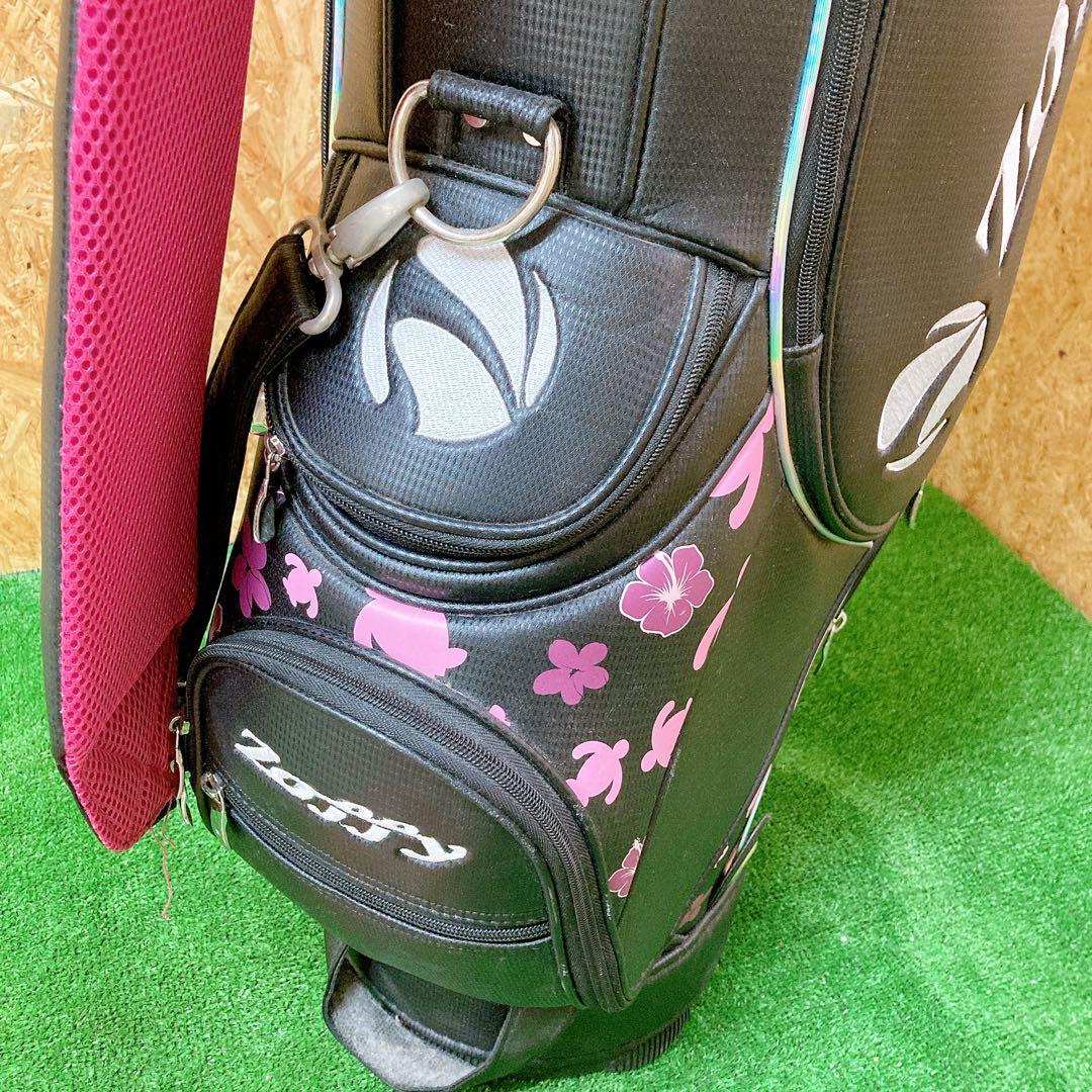 ZOFFY レディース　キャディーバッグ　ゴルフバッグ