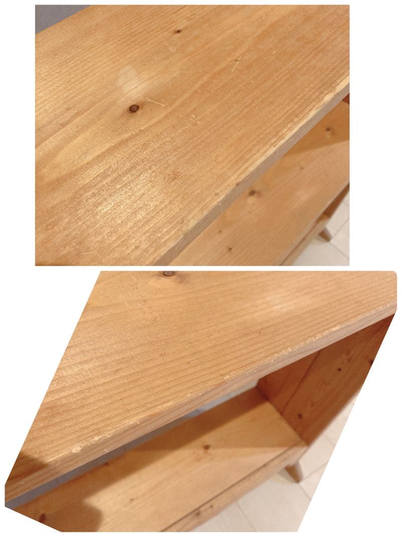 カントリー　ナチュラル　天然木　シェルフ　飾り棚　インテリア　アンティーク