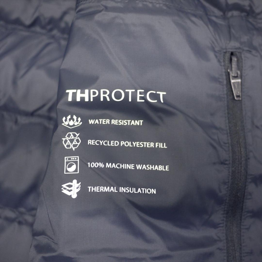 新品 トミーヒルフィガー THPROTECT 軽量 耐水 中綿ベスト XXL 紺