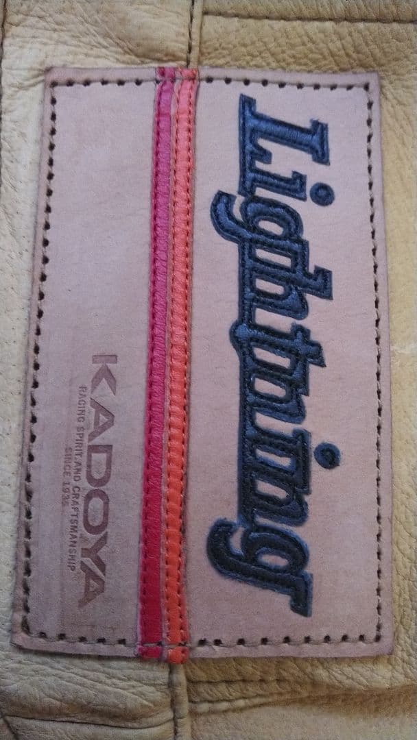 Lighting×KADOYA　リバーシブルライダースブルゾン