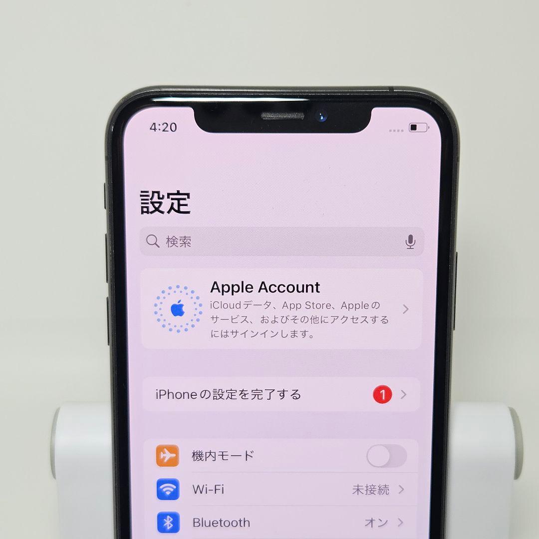 準美品 動作品 iPhone XS 64GB スペースグレイ 本体 SIMフリー