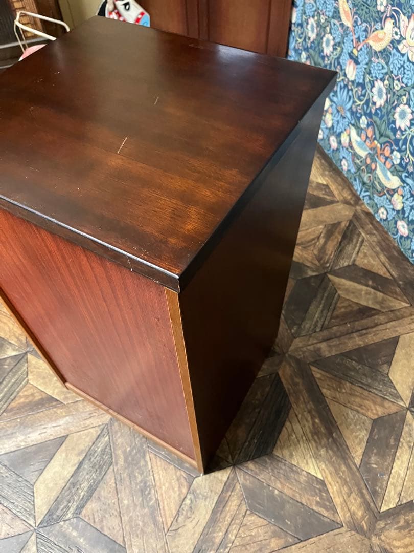 5段 チェスト インテリア 昭和レトロ 木製 アンティーク