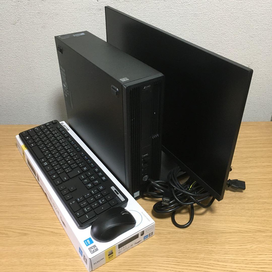 HP Win11 Office Xeon 8Gメモリ SSD 23.8'モニター