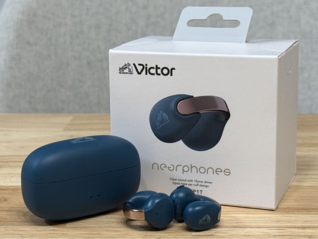 【新品未開封】Victor HA-NP1T コールブラック　ワイヤレスイヤホン