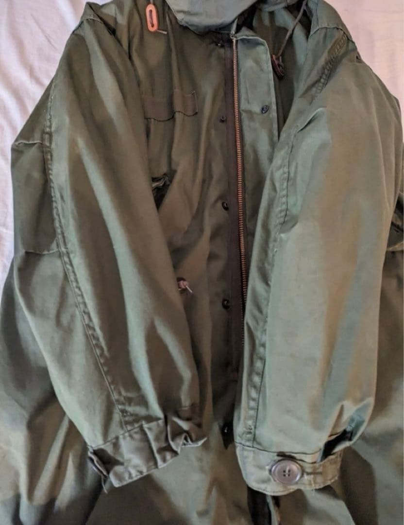 M-65 フィッシュテールパーカー アルミジップ XSサイズ フルセット