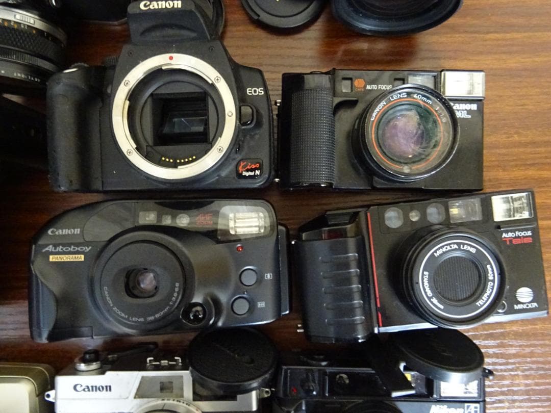 k*n様 静020 カメラ まとめ 17点 キャノン ニコン オリンパス ソニー