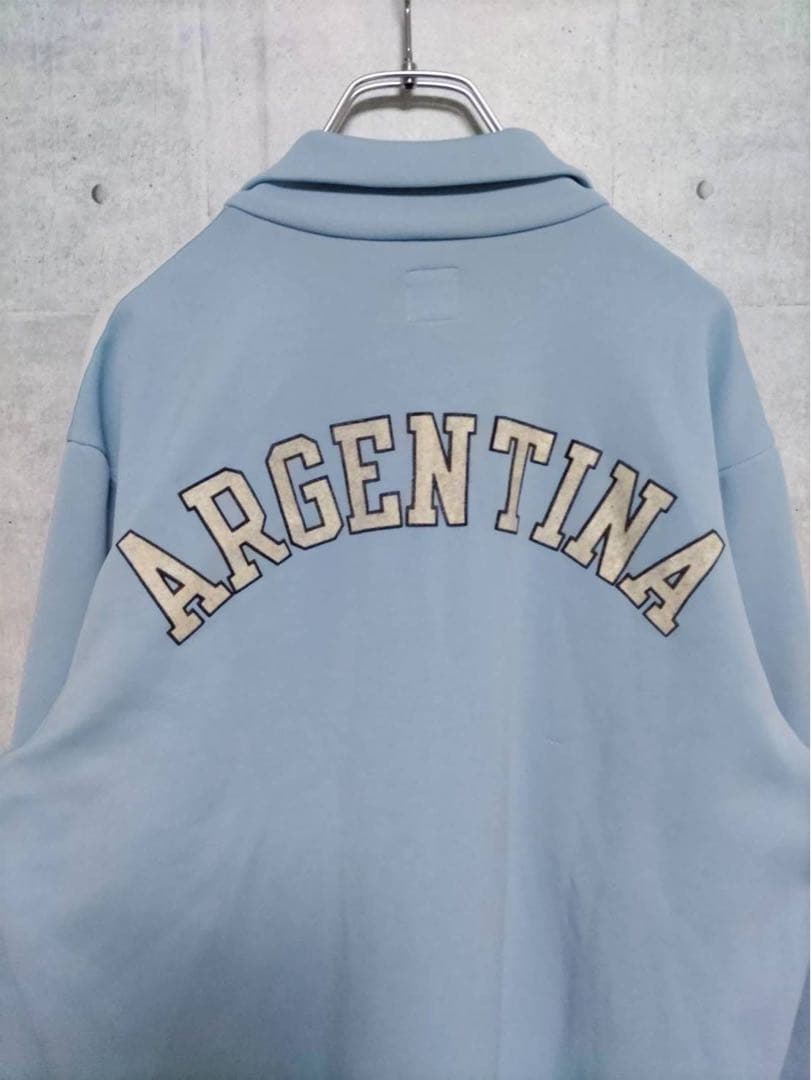 アディダス　トラックジャケット トレフォイル　アルゼンチン代表ワールドカップM