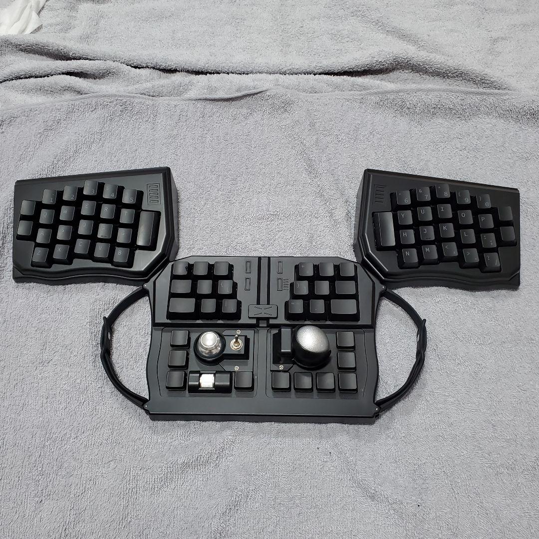 GraBSHELL キーボード 変形キーボード ブラック