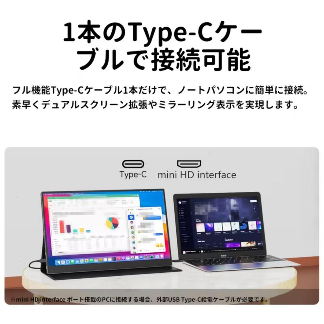 ★新品未開封★モバイルモニター 15.6インチ フルHD IPS 非光沢 HDR