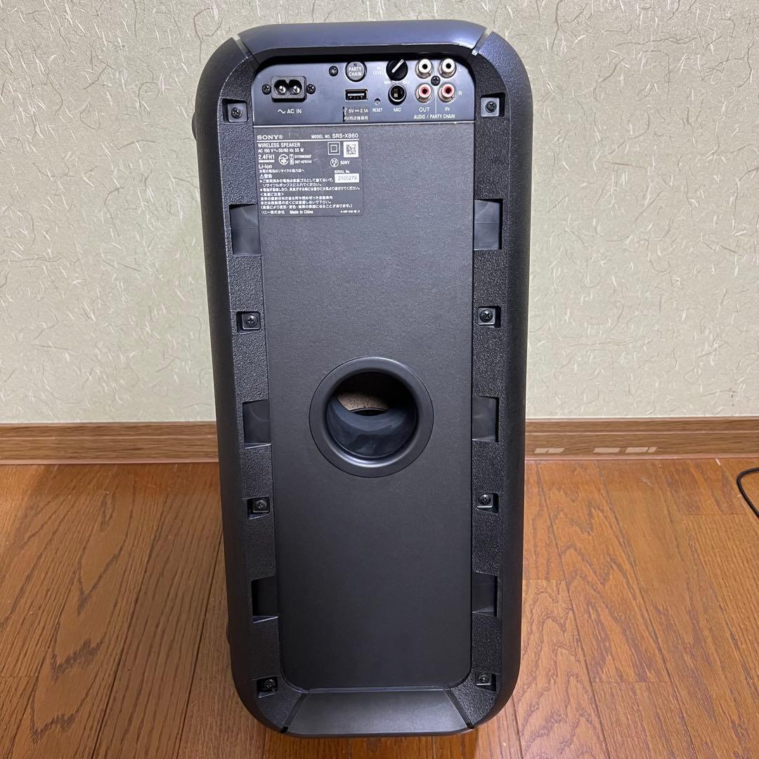 SONY SRS-XB60 ワイヤレススピーカー