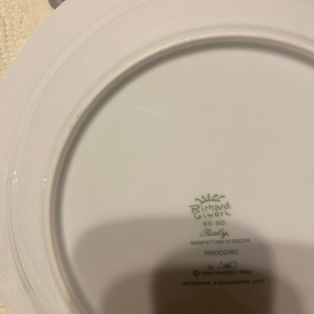 Richard Ginori ピノキオ皿 大皿2枚セット　リチャードジノリ