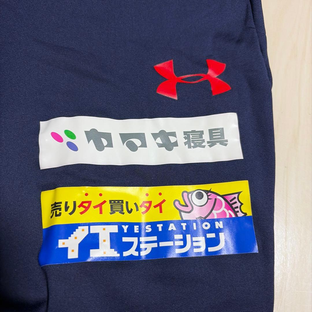 アンダーアーマー いわきFC 選手支給品 トレーニングパンツ M