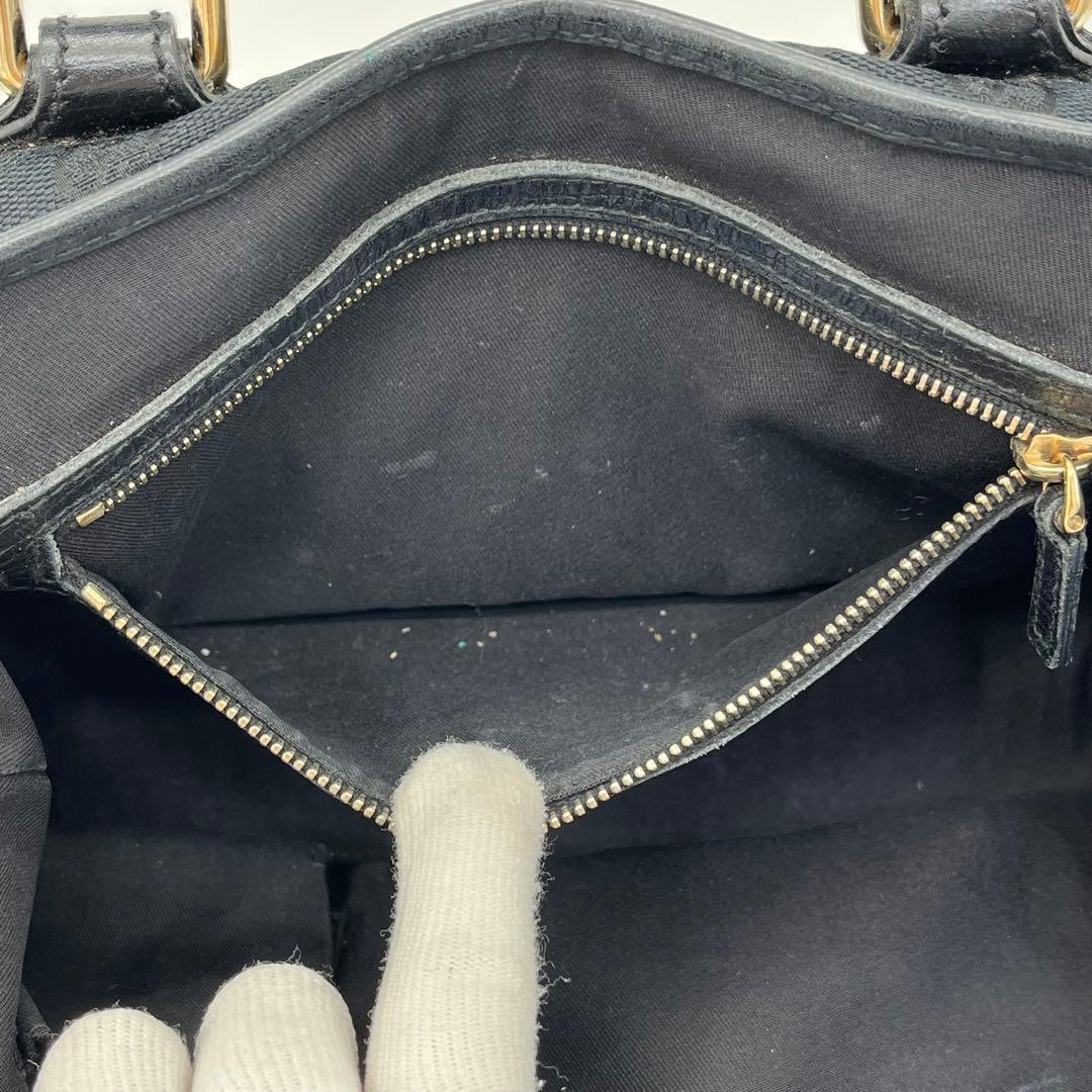 GUCCI ハンドバッグ 手提げ GGキャンバス シェリーライン 139261