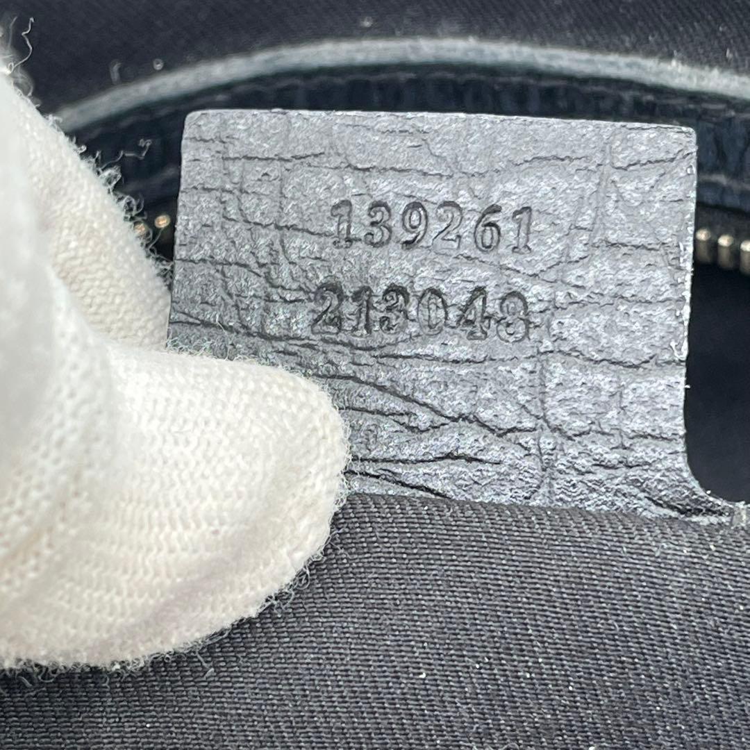 GUCCI ハンドバッグ 手提げ GGキャンバス シェリーライン 139261