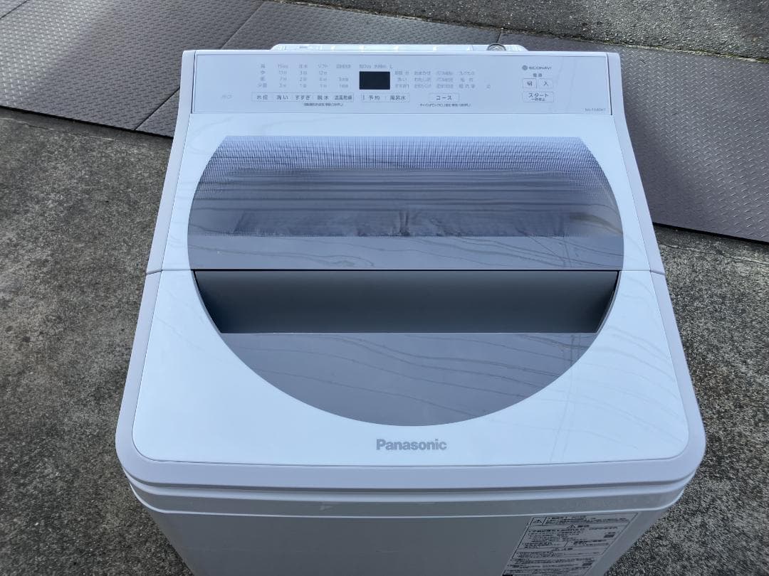 愛知岐阜/送料込★パナソニック　８㎏洗濯機 NA-FA80H7　2019年製