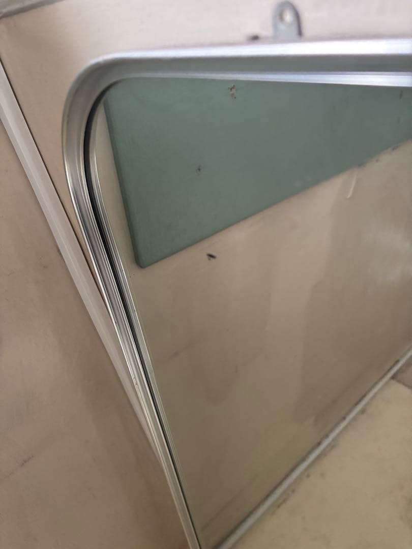 古い鏡ヴィンテージミラーシルバーフレームレトロモダンアンティーク美容室