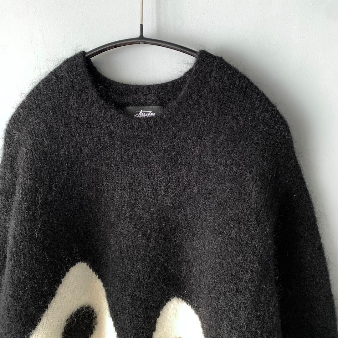 Stussy 23AW 窪塚洋介着用 ダイス モヘア クルーニットMステューシー