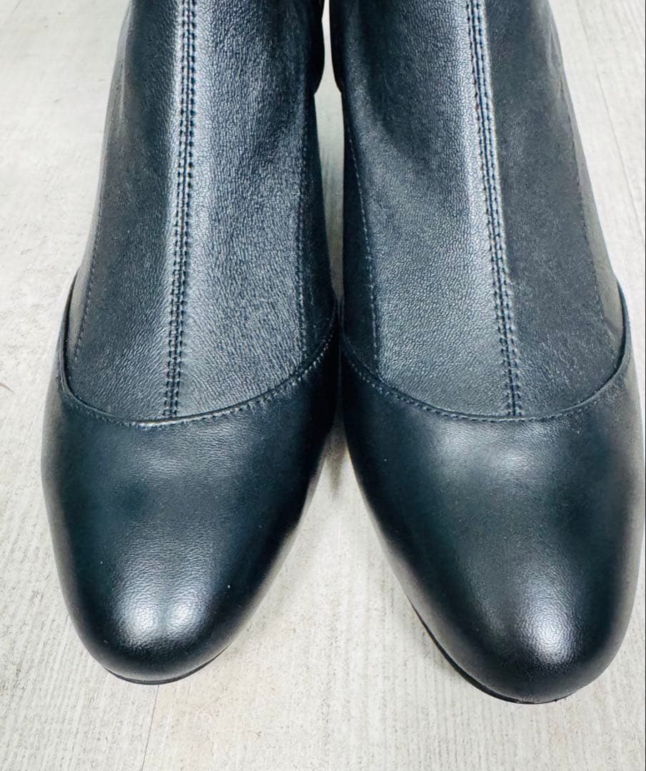 ■1回着用■美品■Massimo Dutti■本革ロングブーツ■黒■41■26位