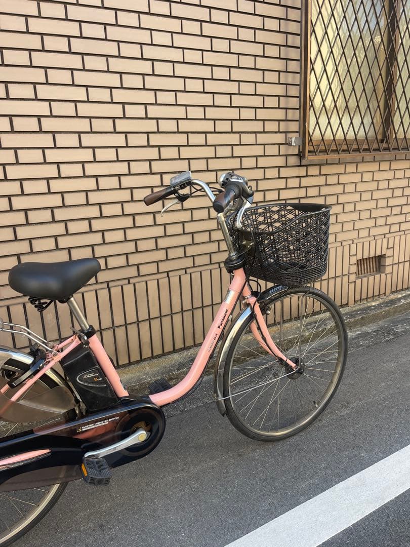 8.9ahパナソニック中古電動アシスト自転車26インチ