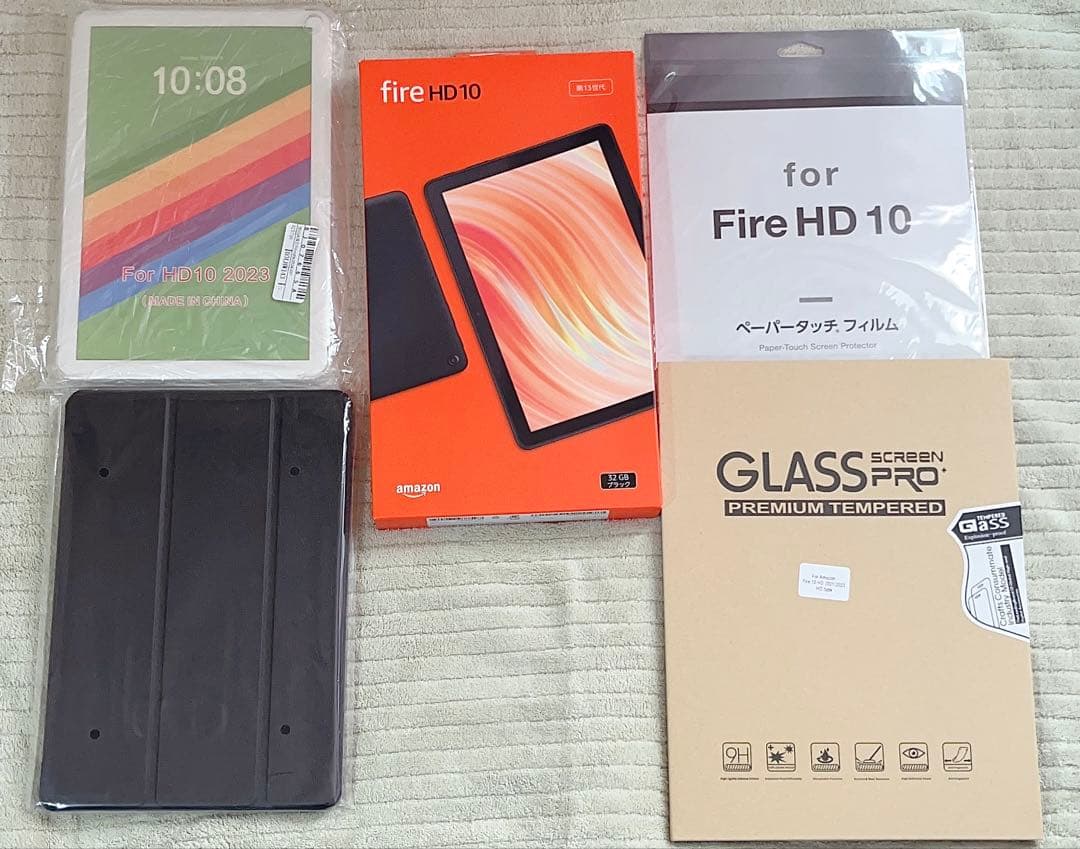 fire HD 10 タブレット 本体 第13世代 32GB +ケース他