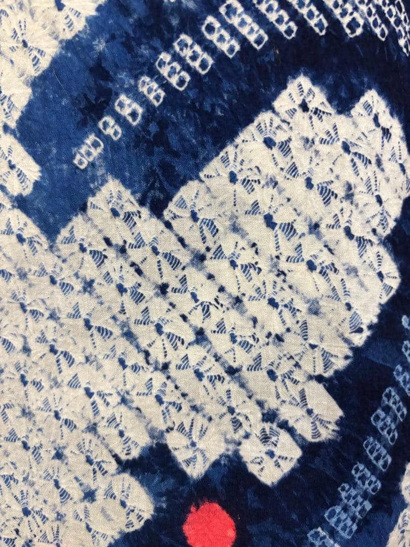 有松鳴海絞り　手蜘蛛絞り浴衣 3点セット　シーズンオフ価格