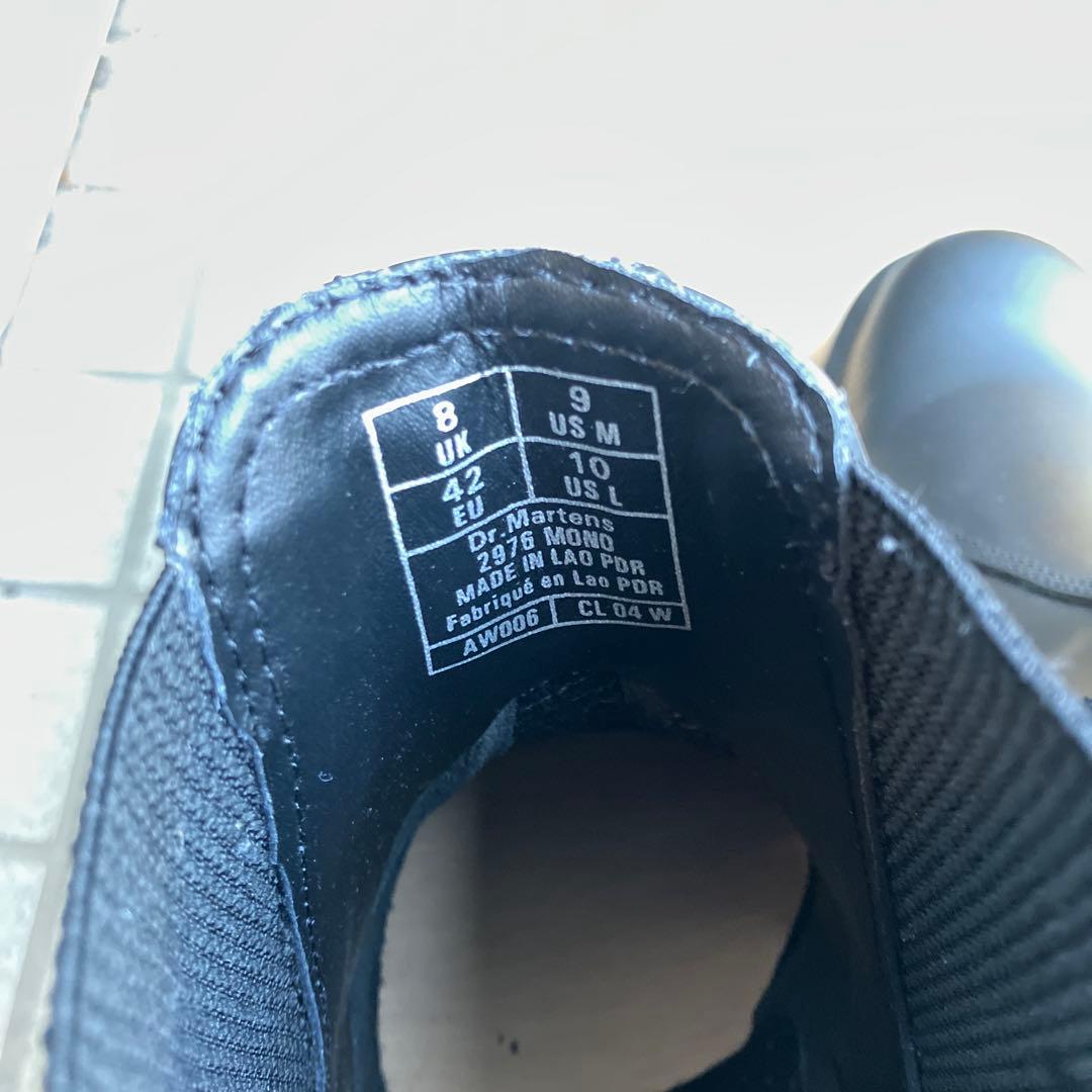 Dr.Martens サイドゴアブーツ チェルシーブーツ UK8 2976 モノ