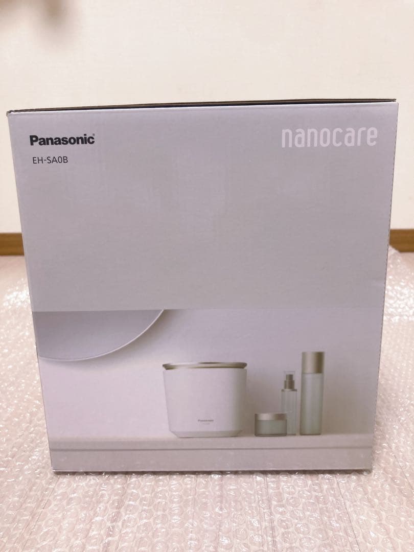 新品未使用Panasonic スチーマー ナノケア EH-SA0Bゴールド調