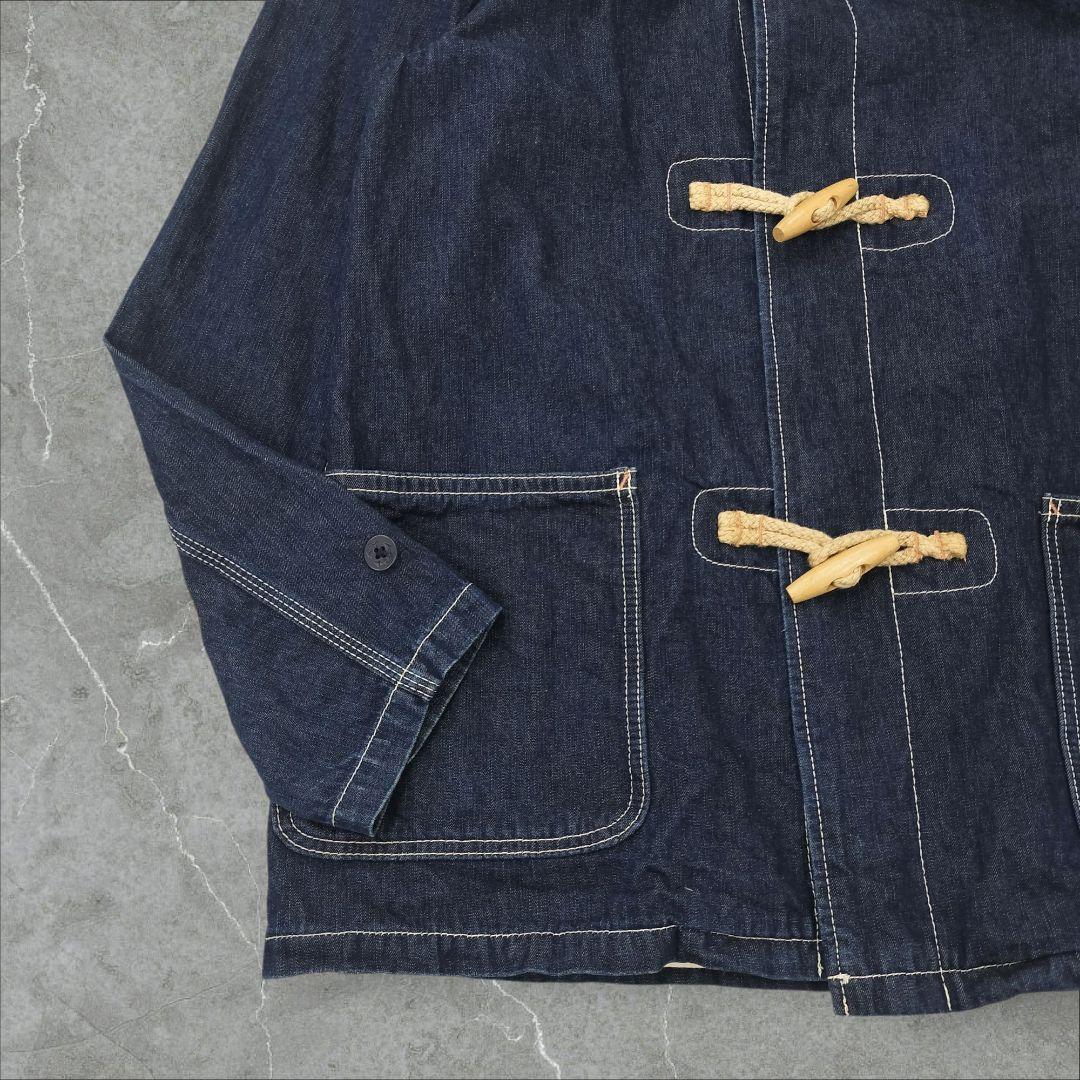 user_ff3a26c5 SCHOTT ダッフルコート デニム L 濃紺